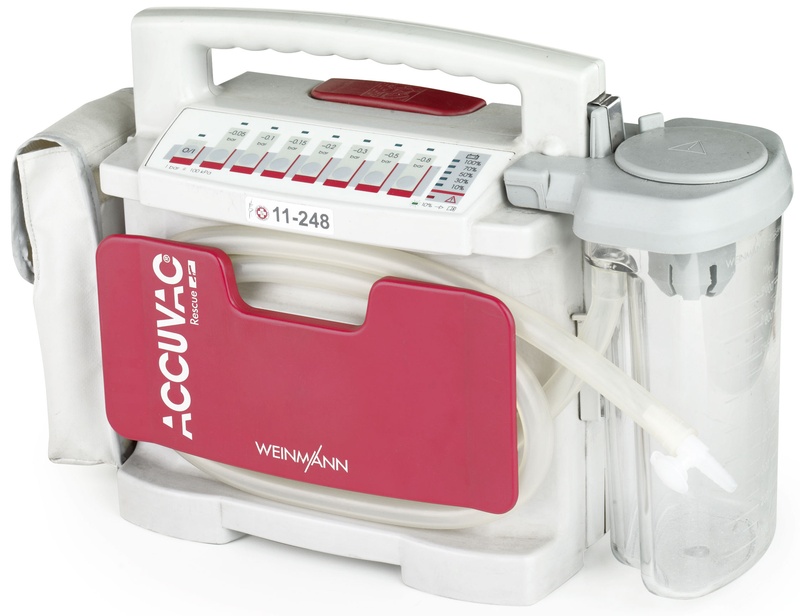 Elektrische Absaugeinheit der Fa. Weinmann (Accuvac)