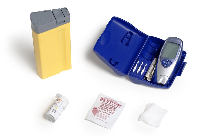 Material zur Blutzuckermessung © Ch. Pallinger, 