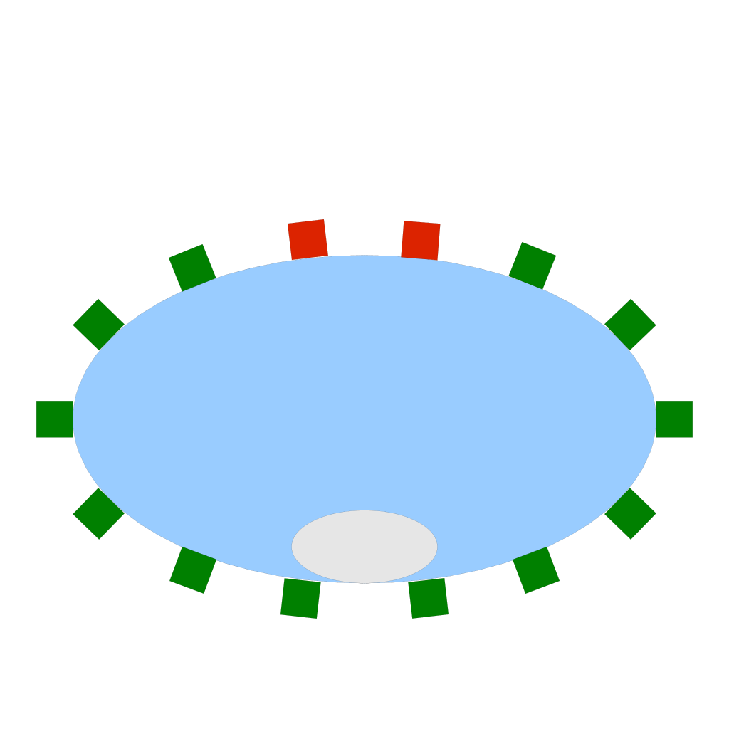 Elektrodenanordnung für die Elektrische Impedanztomographie © Chrisfellner, ℓ CC BY-SA 3.0