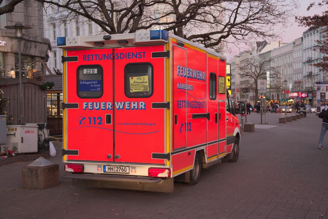 RTW der Feuerwehr Hamburg