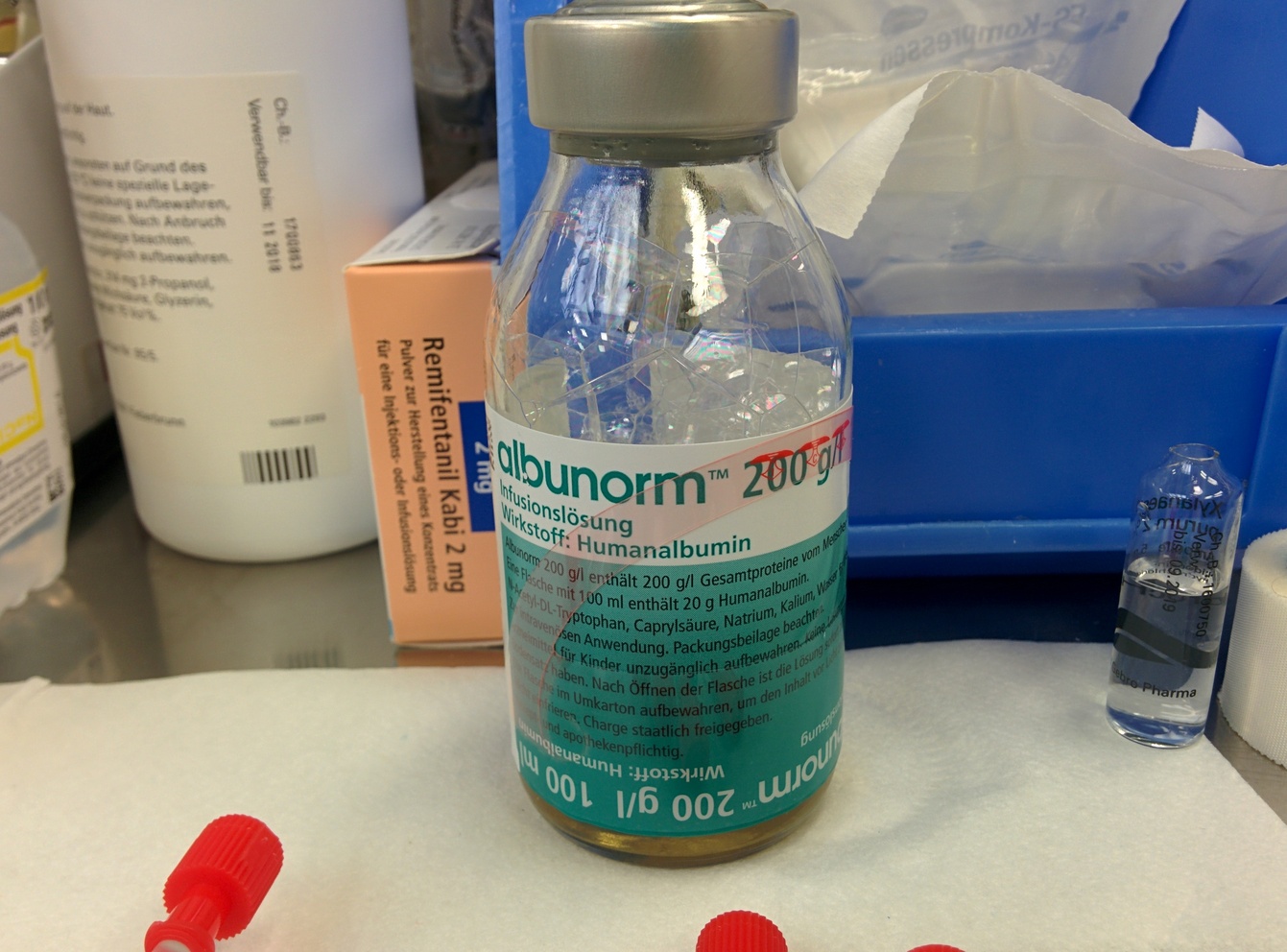 Humanalbumin, ein natürliches Kolloid