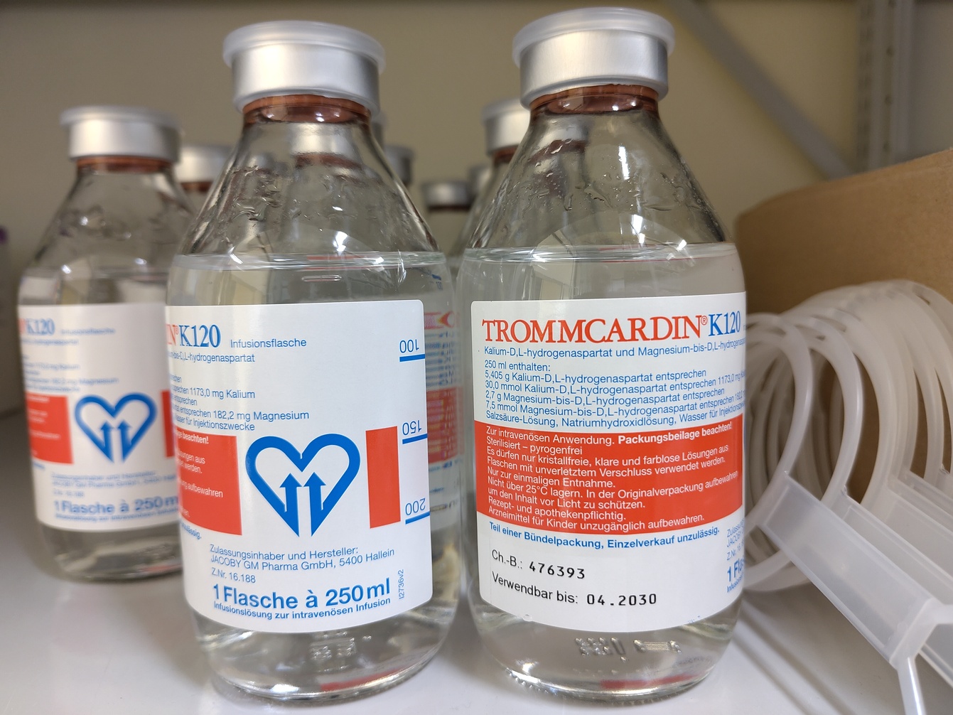 Trommcardin K120: Sepzialinfusion zur Kaliumsubstitution