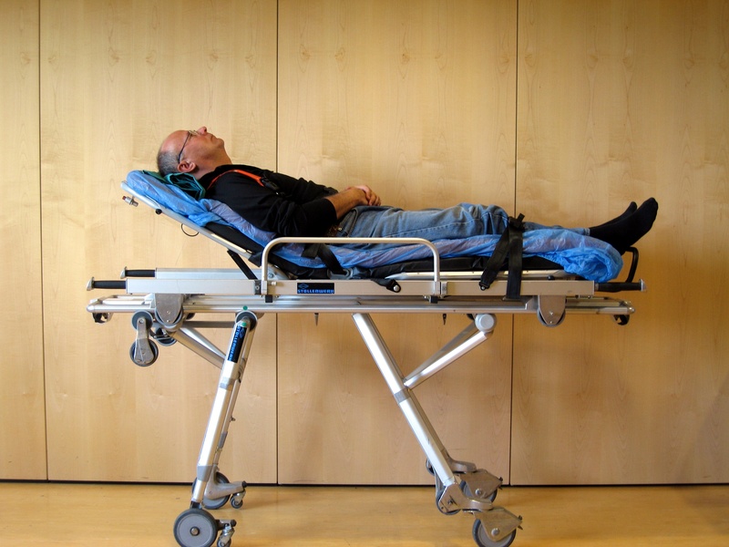 Lagerung mit 30° erhöhtem Oberkörper