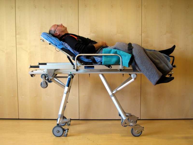 Lagerung mit herabhängender Gliedmaße